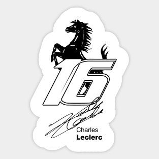 Charles Leclerc Sticker